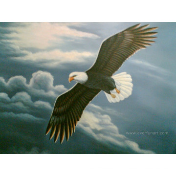 Handmade Animal Eagle Painting